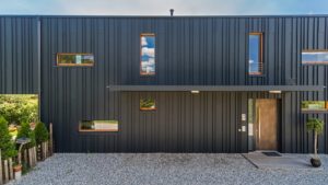 Алюминиевая кровля Система PREFALZ 23 Чёрно-серый Prefa