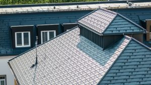 Алюминиевая кровля  Кровельный гонт 13 Натуральный Prefa