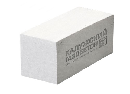 Газобетонные блоки Калужский D400 В2,5 625*250*400