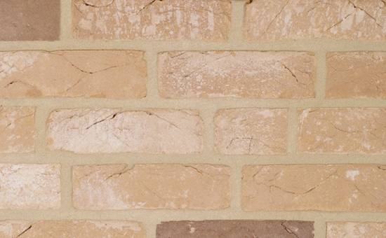Лицевой кирпич ручной формовки Terca Stafford Buff (65mm Stanford Buff FULL BRICK), 215*102*65 мм