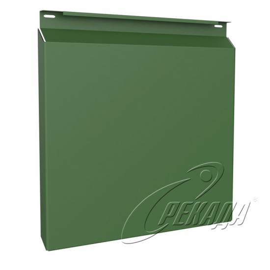 Кассета стальная - RAL 6002 закрытого типа