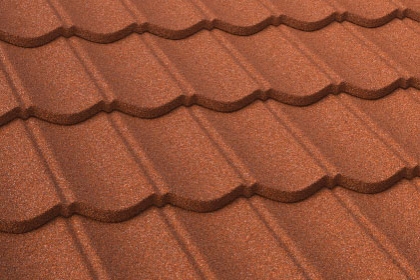 Композитная черепица рядовая Decra Classic Осенний каприз