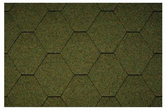 Гибкая черепица Icopal   Plano Natur  зеленый