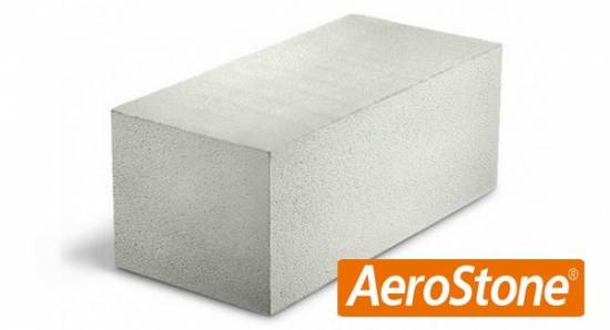 Газобетонный блок AeroStone D600 B5 F100 625х250х500