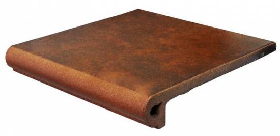 Клинкерная ступень фронтальная Mytho Rubino Gres de Aragon 328x328x52/20 мм