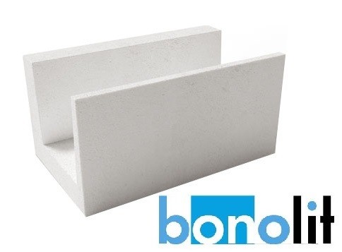 U-образный блок Bonolit г. Малоярославец D500 500*200*300