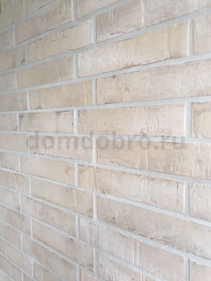 Клинкерная плитка для фасада Stroeher KONTUR EG 470 beige engobiert