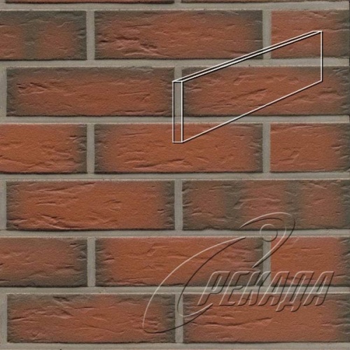Клинкерная плитка без пропила - 343