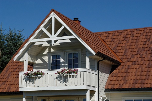 Композитная черепица рядовая Decra Classic Антрацит