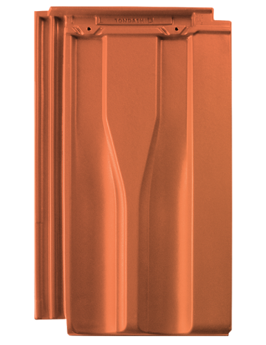 Керамическая черепица Tondach Landdach Verschiebeziegel, Натуральный красный