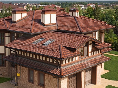 Керамическая черепица Erlus E58S, Рустик