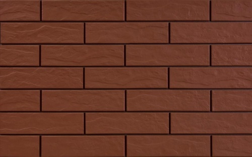 Фасадная клинкерная плитка Cerrad Burgund Rustico, 245x65x6.5 мм