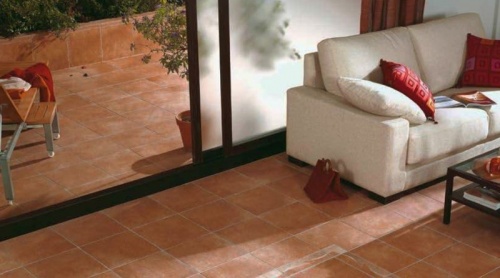 Клинкерная плитка Vega Rojo Exagres 330x330/10 мм