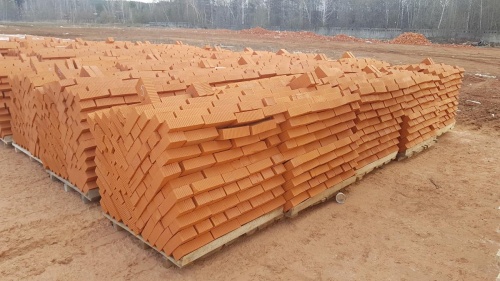 Кирпич полнотелый одинарный М-125 ТОВАРКОВО